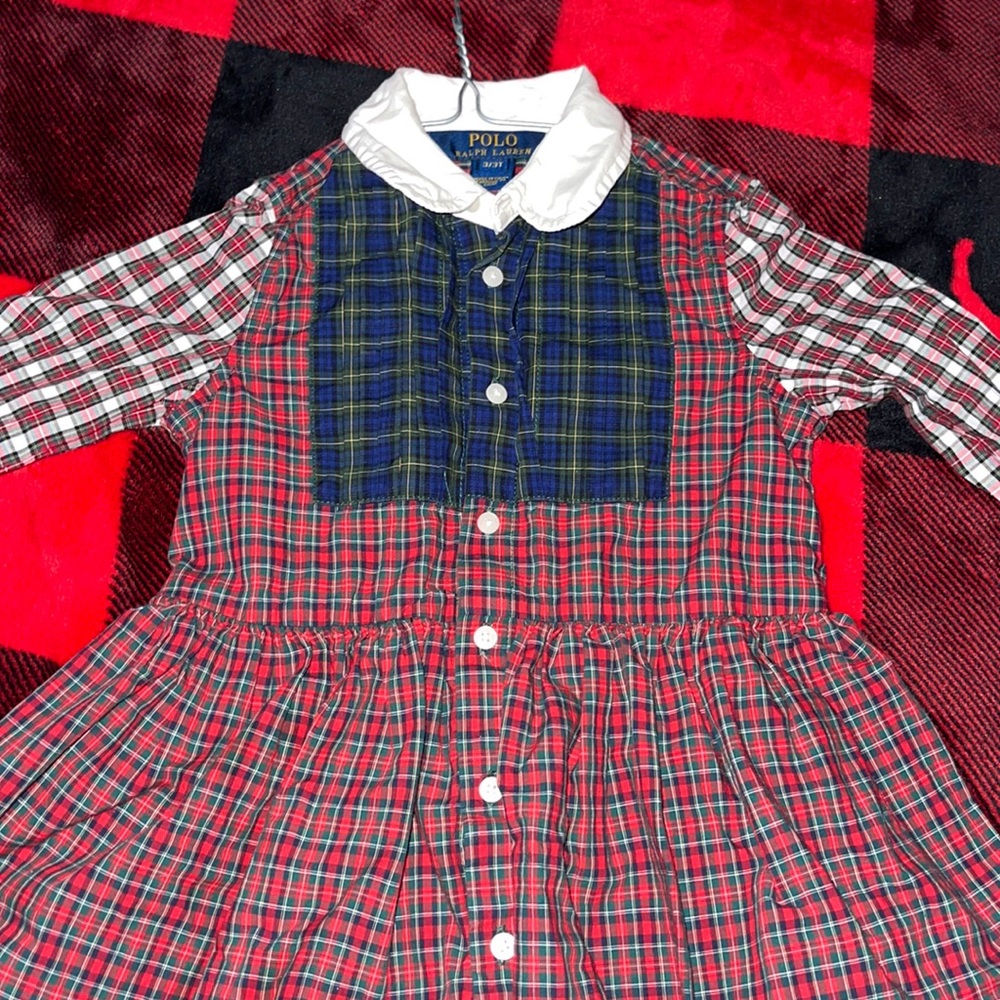 Polo Ralph Lauren Plaid Baby/Toddler Dress